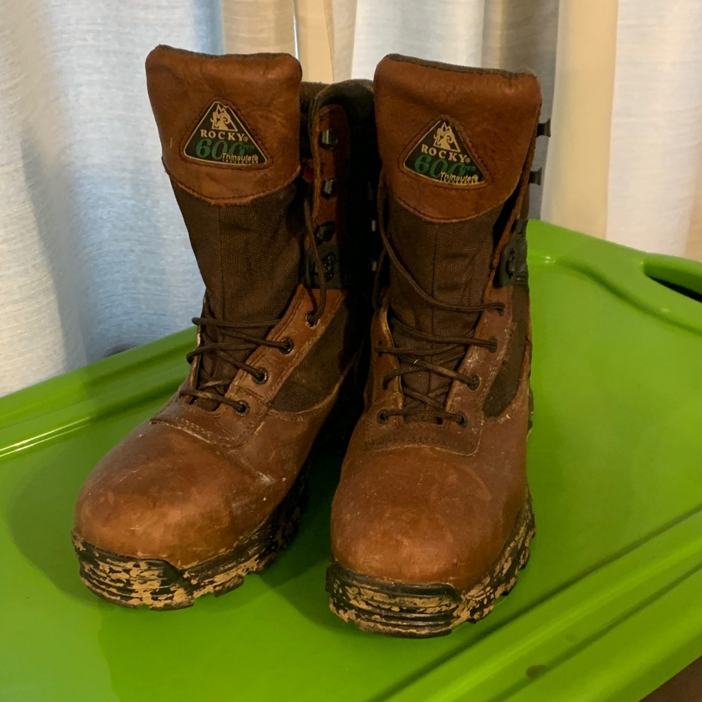 Rocky Dark Brown Outdoor Boots